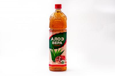 Негаз. напиток б/а Lotte Aloe Vera Pomegranate (Лотте Алоэ Вера Граната) 1500 мл