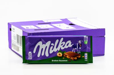 Шоколад молочный Milka Фундук 100 гр