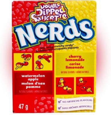 Конфеты Nerds Watermelon-Apple & Cherry-Lemonade 47 гр